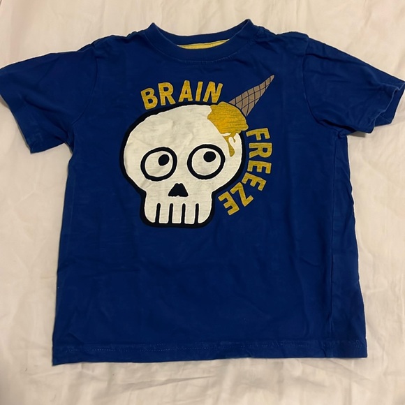 Gymboree size 3T short sleeve T-shirt - Brain Freeze - Picture 1 of 1